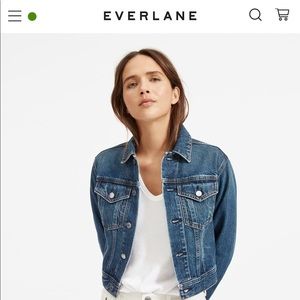 Everlane - The Cropped Denim Jacket